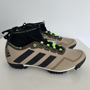Adidas The Gravel Cycling Shoe Mens 8 Hiking Sneakers Beige Black GX1664 Women 9